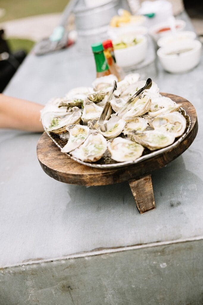 central florida wedding venue; Granville Farms; Central Florida Barn Venue; Central Florida wedding oyster bar